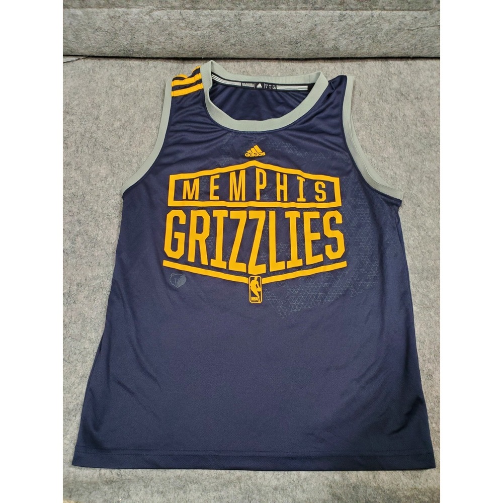 Adidas MEMPHIS GRIZZLIES Basketball Practice-Style Jersey 2014 Blank Blue